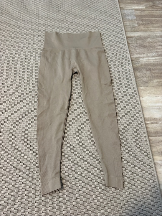 SET Active Pants - SET Active Taupe High-Waist Leggings